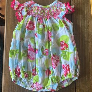 Honesty smocked bubble